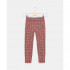 BLUKIDS PANTALONE BROWN CHECK