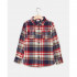 BLUKIDS KOSULJA DUG RUKAV WHITE/BLUE CHECK