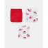 BLUKIDS GACICE BOXER WHITE/RED