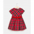 BLUKIDS HALJINA RED/BLACK CHECK
