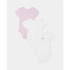 BLUKIDS BODI KRATAK RUKAV 3 KOM LAVENDER FOG