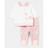 BLUKIDS SET MAJICA DUG RUKAV I HELANKE BLANC DE BLANC