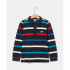 BLUKIDS MAJICA POLO DUG RUKAV NIGHT SKY