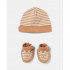 BLUKIDS SET KAPA I POPKE PRALINE