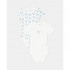 BLUKIDS BODI KRATAK RUKAV 2 KOM BRILLIANT WHITE