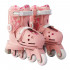 YVOLUTION TWISTA ROLERI SIZE 23-28 PODESIVI ROZI 4L/13L/16L OP 4PK COLOUR BOX