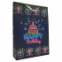 UKRASNA KESA JUMBO B-DAY NEON 33X45X10 CM DEXY