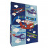UKRASNA KESA JUMBO BIRTHDAY PLANES 33X45X10 CM DEXY