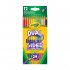 CRAYOLA 12 DVOSTRANIH OLOVAKA DRVENA BOJICA
