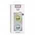 BIBS VARALICA KAUCUK BABY BLUE & PISTACHIO 6-18M