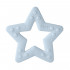 BIBS GLODALICA ZA BEBE STAR BABY BLUE