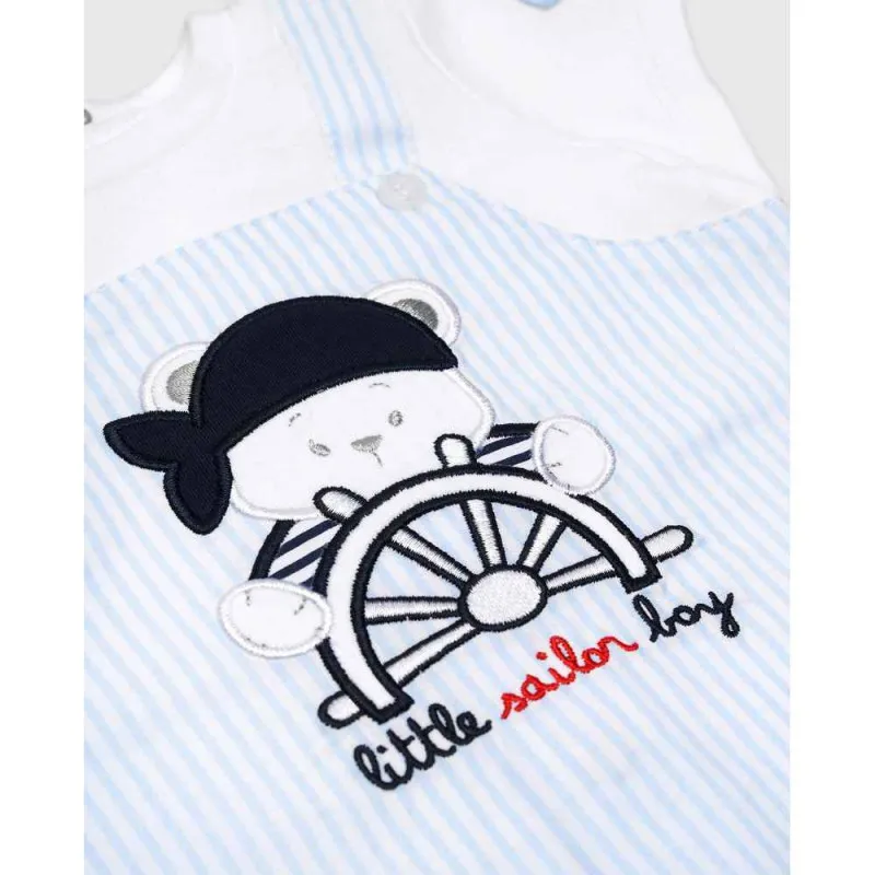 BLUKIDS ZEKA PAGLIACCETTO BOY STRIPES WHITE