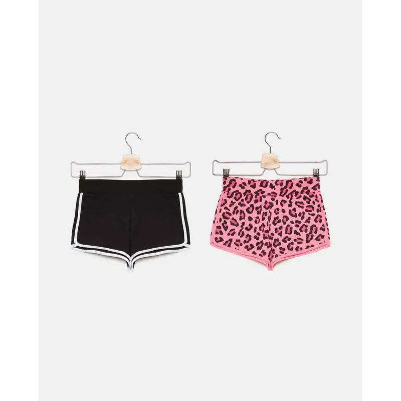 BLUKIDS SORC SHORTS BIPACK +AZALEA PINK FLUOAOP