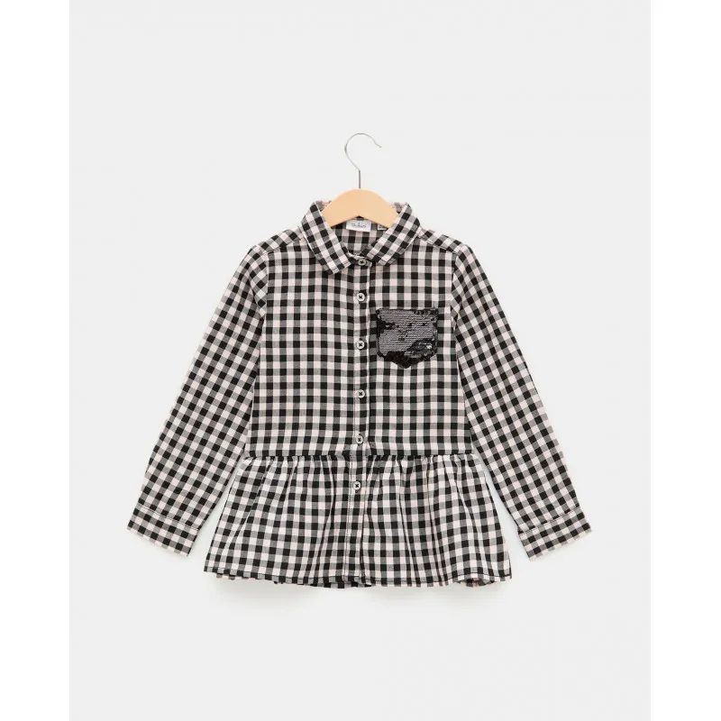 BLUKIDS KOSULJA SHIRT PINK CHECK