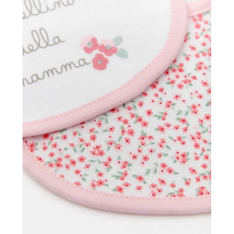 BLUKIDS PORTIKLA 2PK BIB ROSA