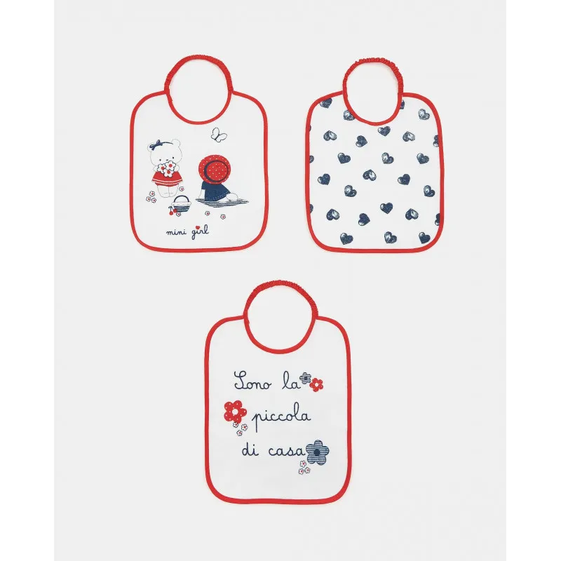 BLUKIDS PORTIKLA 3PK BIB TERRY+PEVA