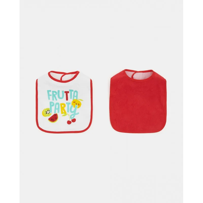 BLUKIDS PORTIKLA 2PK BIB TERRY+PEVA