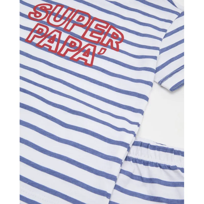 BLUKIDS PIDZAMA SHORT PJA BOY PAPA