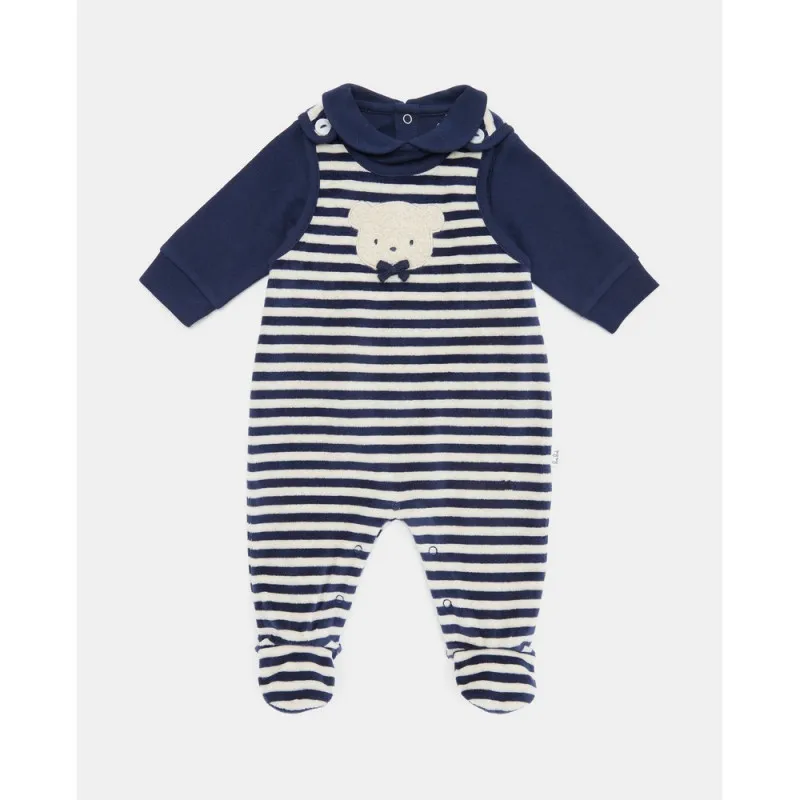 BLUKIDS SET MAJICA I ZEKA MARITIME BLUE