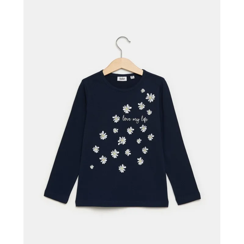 BLUKIDS MAJICA DUG RUKAV DRESS BLUES