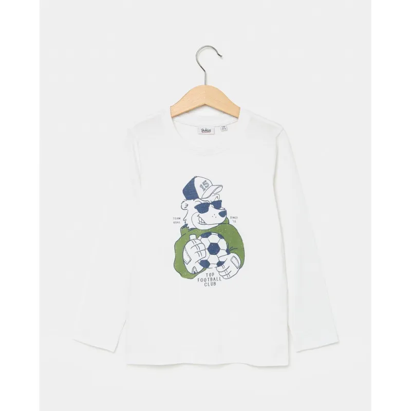 BLUKIDS MAJICA DUG RUKAV BRILLIANT WHITE
