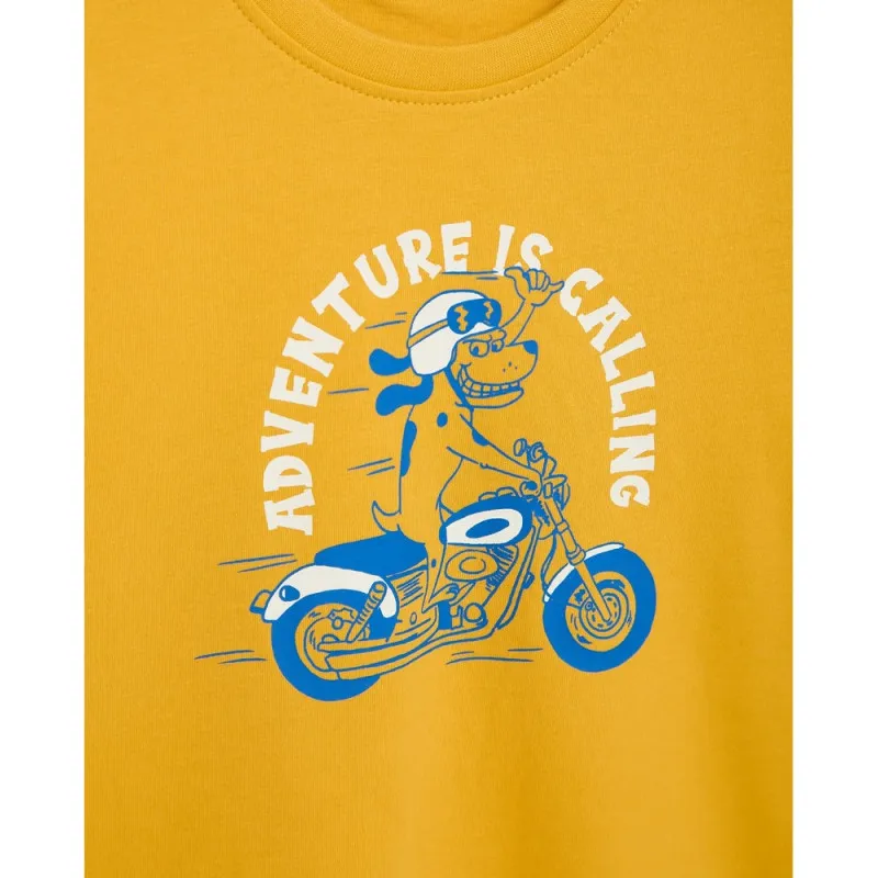 BLUKIDS MAJICA DUG RUKAV YOLK YELLOW