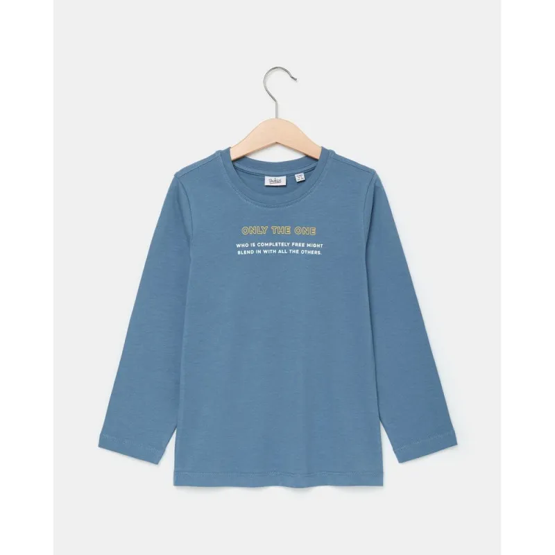 BLUKIDS MAJICA DUG RUKAV CHINA BLUE