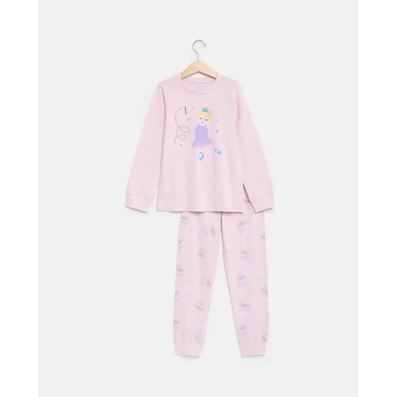 BLUKIDS PIDZAMA CRADLE PINK