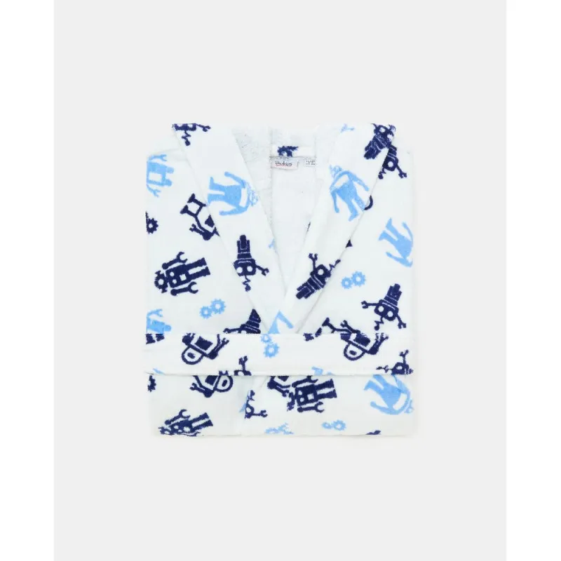 BLUKIDS BADEMANTIL BRIGHT WHITE