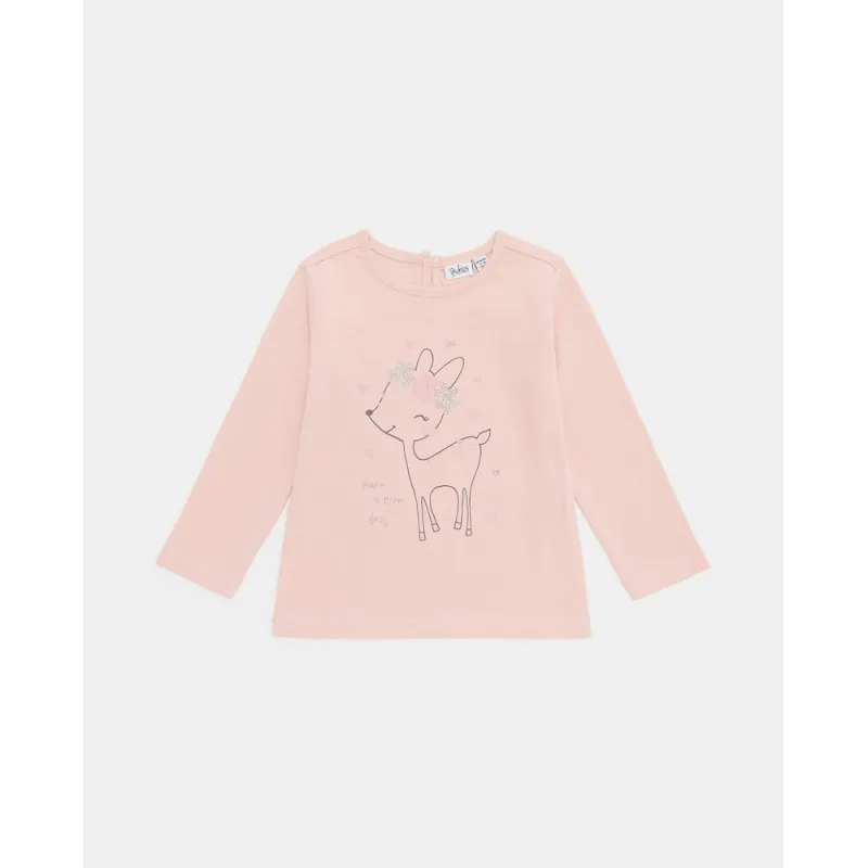 BLUKIDS MAJICA DUG RUKAV ENGLISH ROSE