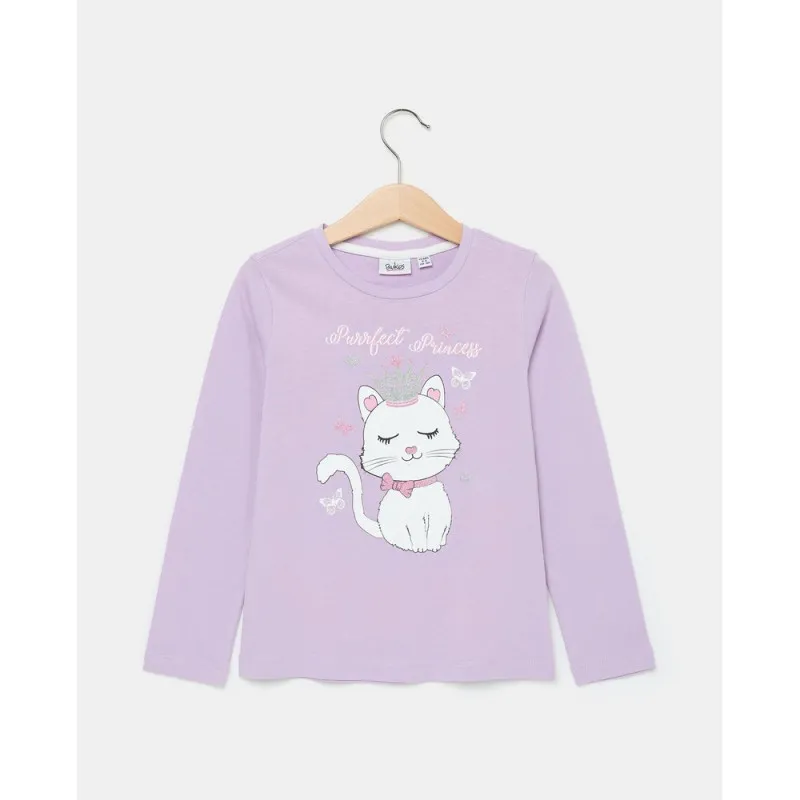 BLUKIDS MAJICA DUG RUKAV ORCHID PETAL