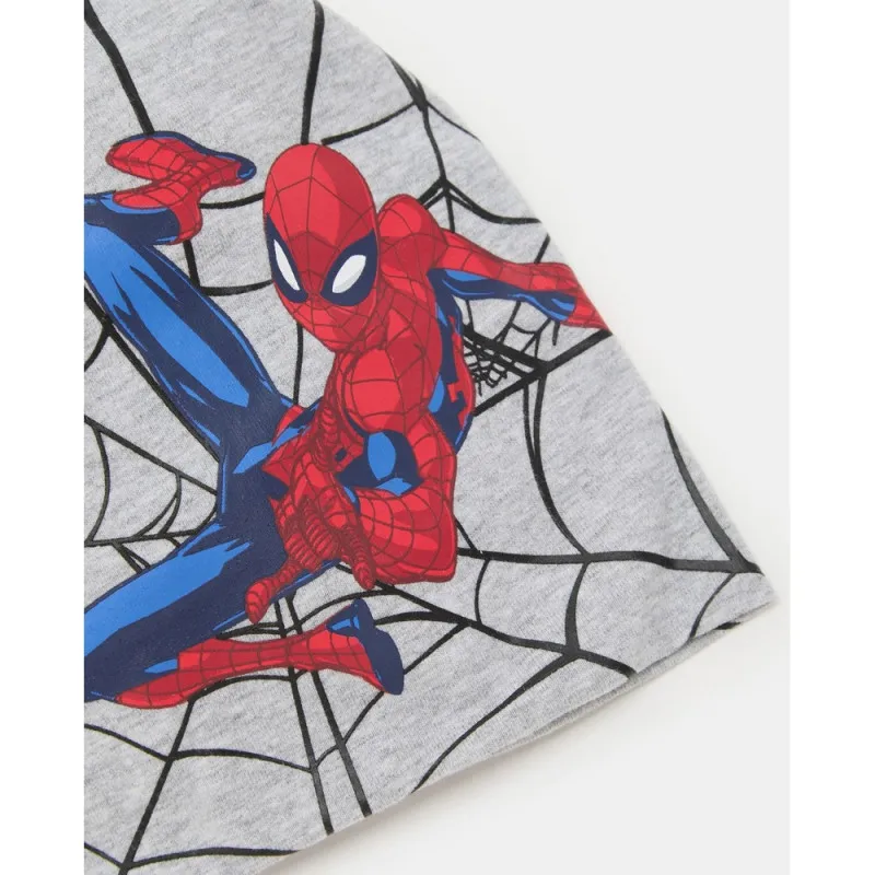 BLUKIDS KAPA SPIDERMAN LIGHT GREY MELANGE