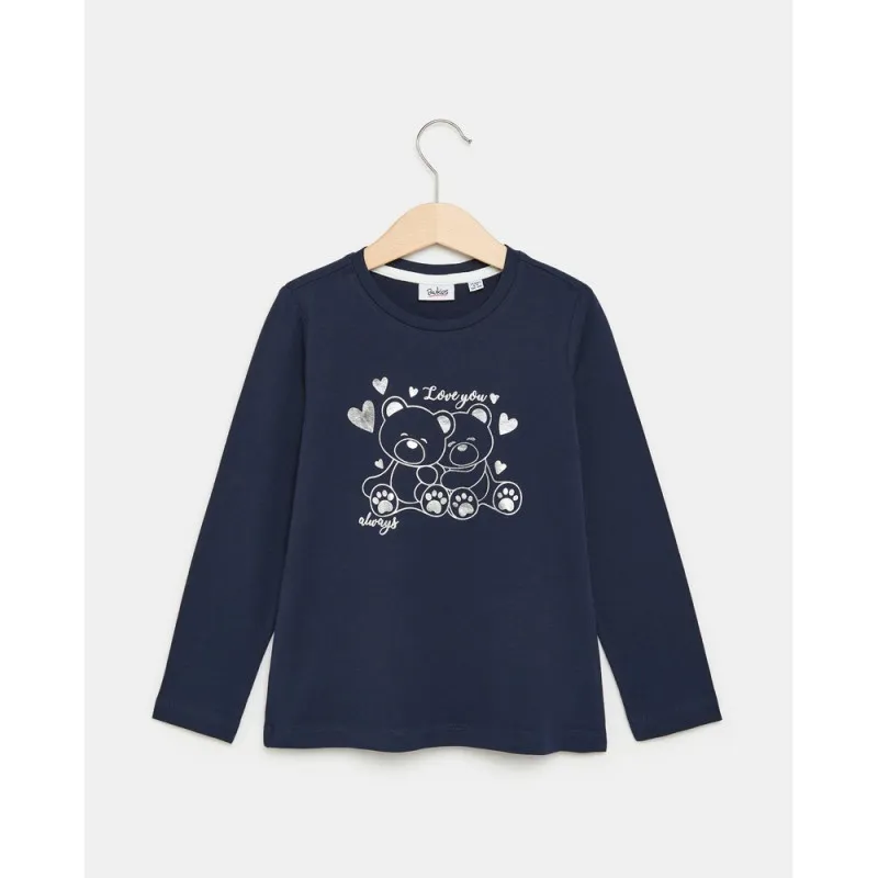 BLUKIDS MAJICA DUG RUKAV DRESS BLUES