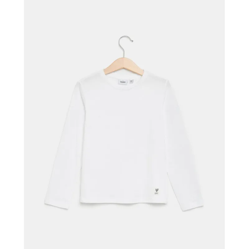 BLUKIDS MAJICA DUG RUKAV BRIGHT WHITE
