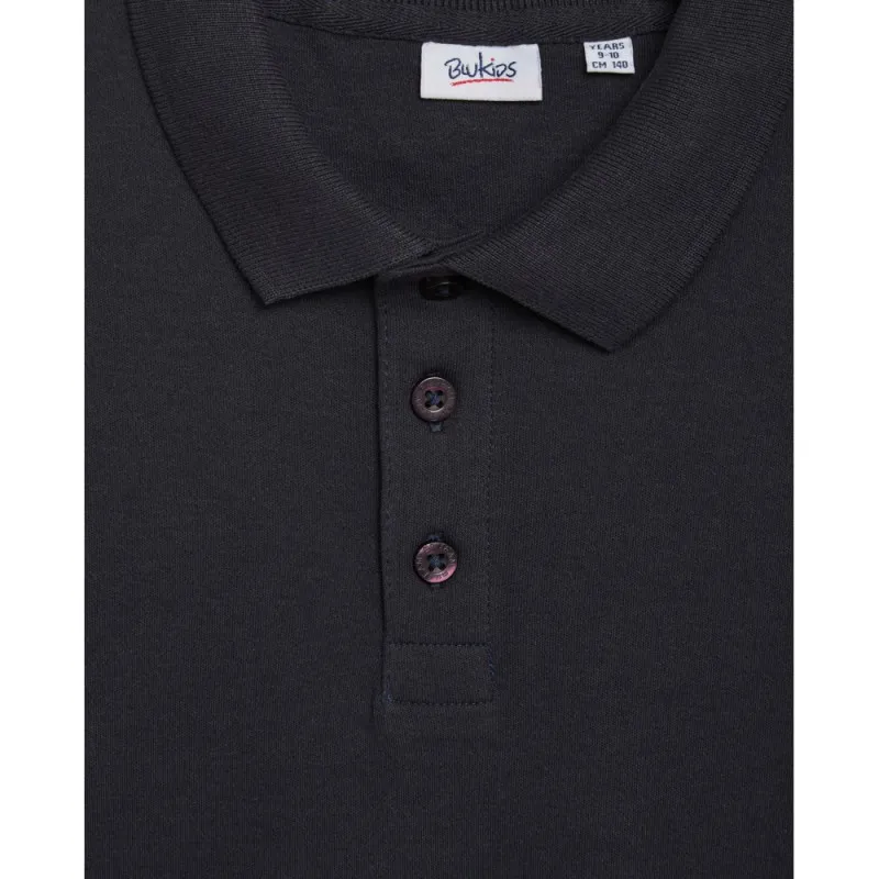 BLUKIDS MAJICA POLO DUG RUKAV NIGHT SKY