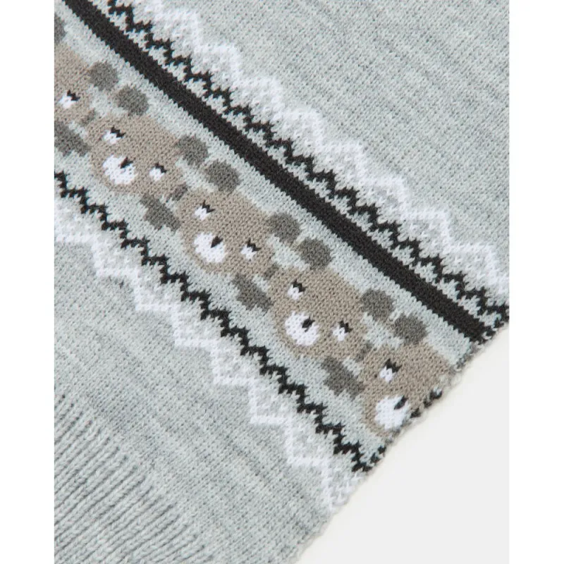 BLUKIDS SAL LIGHT GREY MELANGE