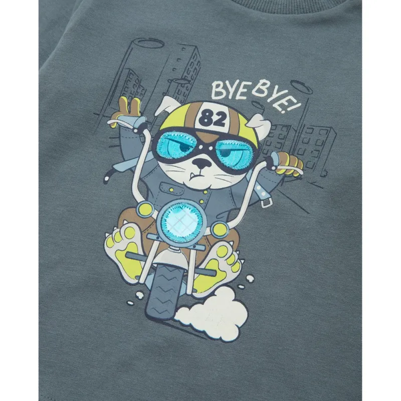 BLUKIDS MAJICA DUG RUKAV TURBULENCE