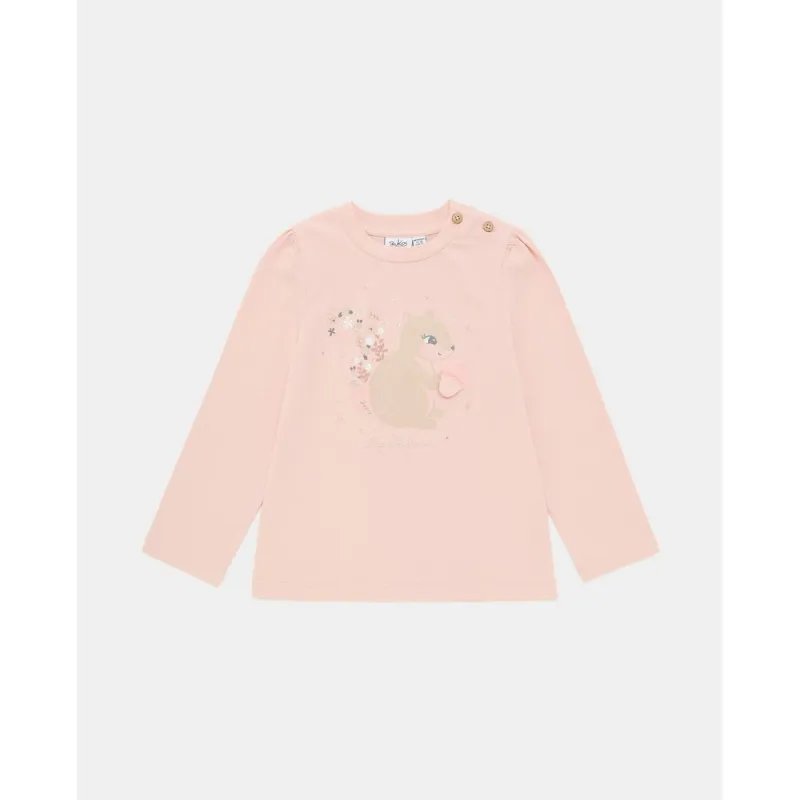 BLUKIDS MAJICA DUG RUKAV PALE DOGWOOD