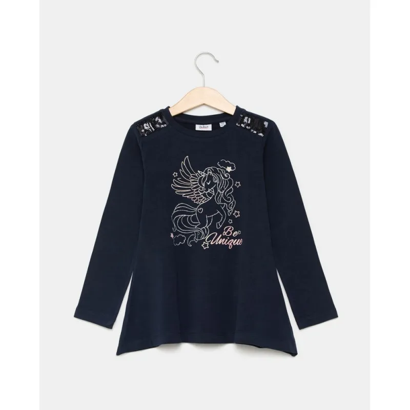BLUKIDS MAJICA DUG RUKAV OUTER SPACE