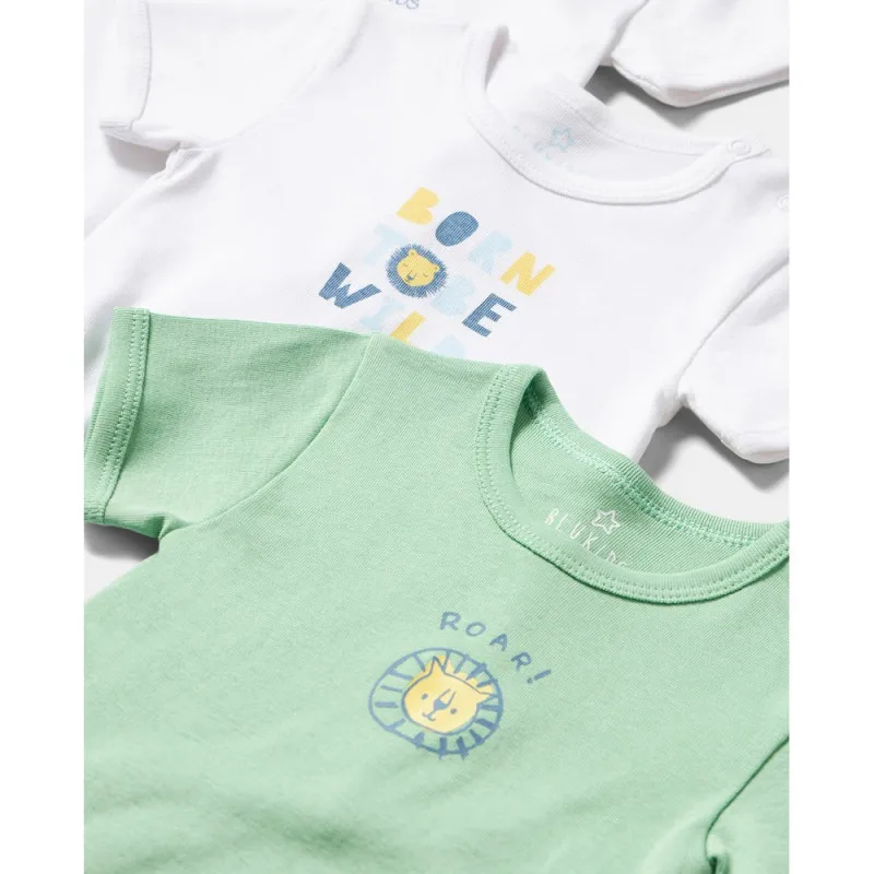 BLUKIDS BODI KRATAK RUKAV 5 KOM MULTICOLOUR