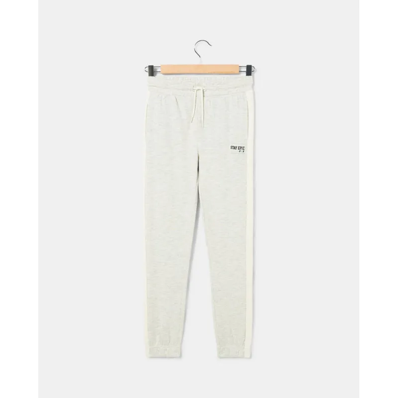 BLUKIDS DONJI DEO LIGHT GREY MELANGE