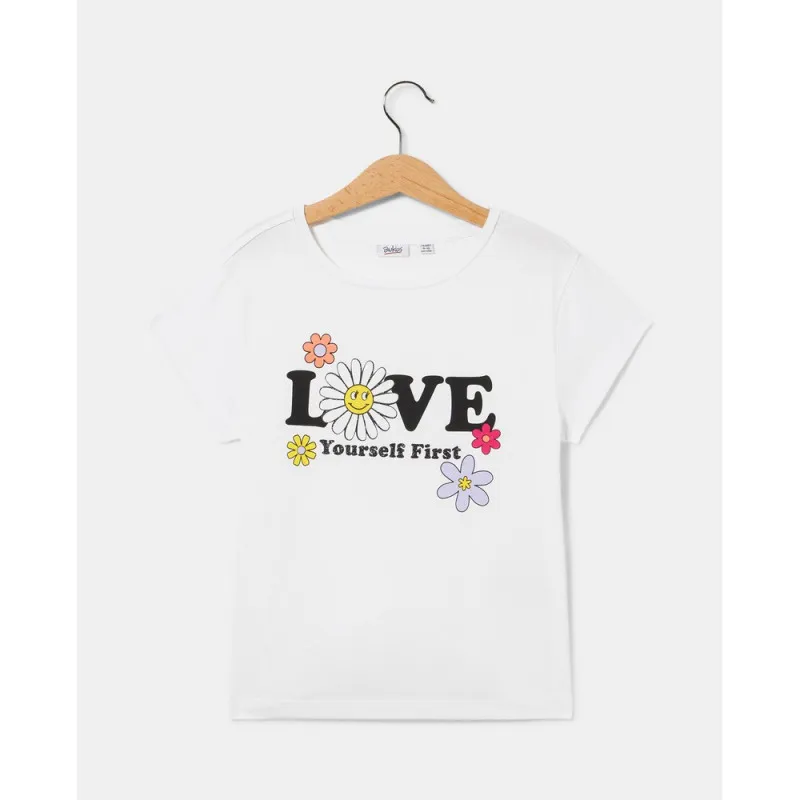 BLUKIDS MAJICA KRATAK RUKAV BRIGHT WHITE