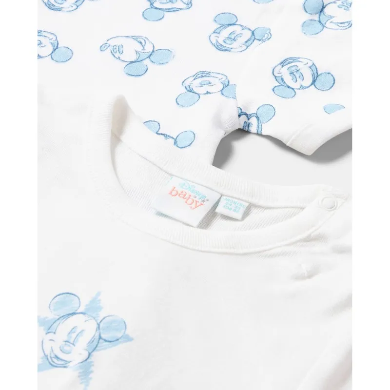 BLUKIDS BODI KRATAK RUKAV 2 KOM BRILLIANT WHITE