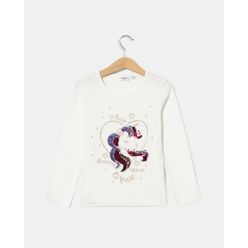 BLUKIDS MAJICA DUG RUKAV SNOW WHITE