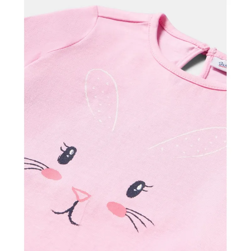 BLUKIDS MAJICA DUG RUKAV 2 KOM PRISM PINK