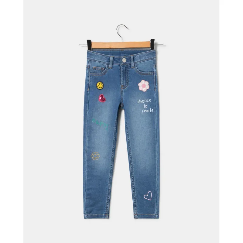 BLUKIDS FARMERKE LIGHT BLUE