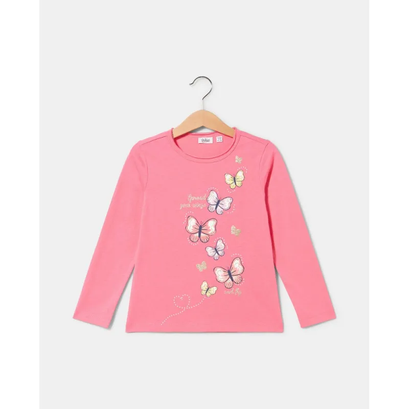 BLUKIDS MAJICA DUG RUKAV PINK LEMONADE