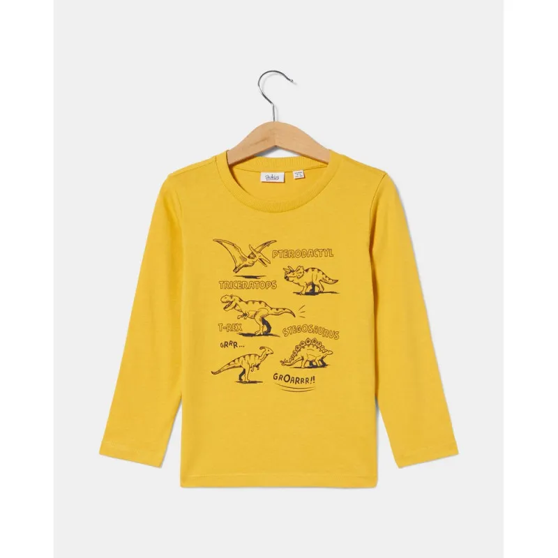 BLUKIDS MAJICA KRATAK RUKAV SPICY MUSTARD