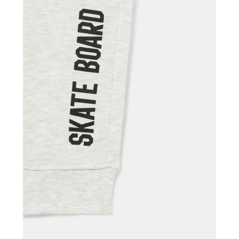 BLUKIDS DONJI DEO LIGHT GREY MELANGE