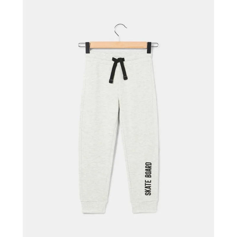 BLUKIDS DONJI DEO LIGHT GREY MELANGE